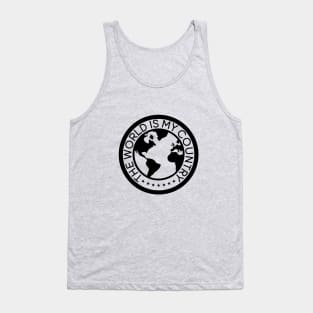 The World is My Country Tank Top